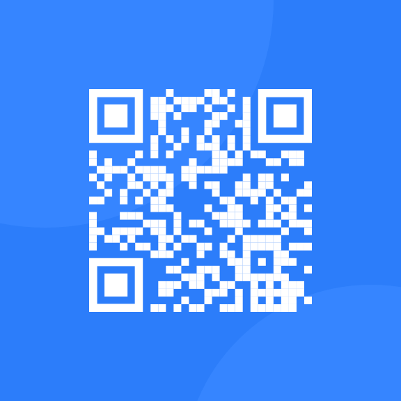 QR Code that links to the FrontEnd mentor website